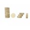 Kitcheniva 10 Pcs Thick Wood Circle Cutouts Wooden Blank Circles Crockpot Lid Crafts